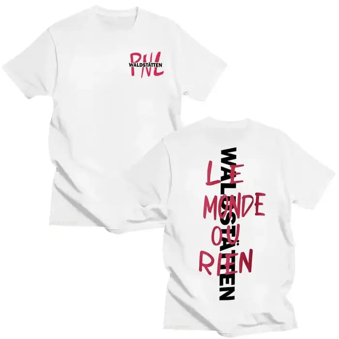 T-shirt Rapper PNL Que La Famille Le Monde Chico Album pour Hommes et Femmes