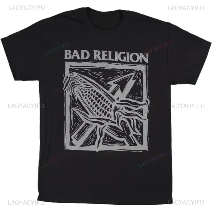 Bad Religion-T-Shirt Slimfit pour hommes contre le Grain