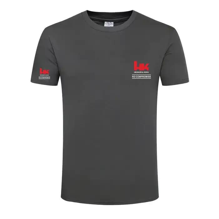 HRovler Koch Ian Logo T-shirt de tir en plein air pour hommes et femmes