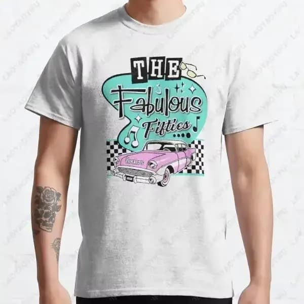 Gothique Rockabilly Rock and Roll Creative TShirt Cool Men Skull Dice Rockers Graphic Tshirts Male Fashion Hip-hop Y-XS-4XL