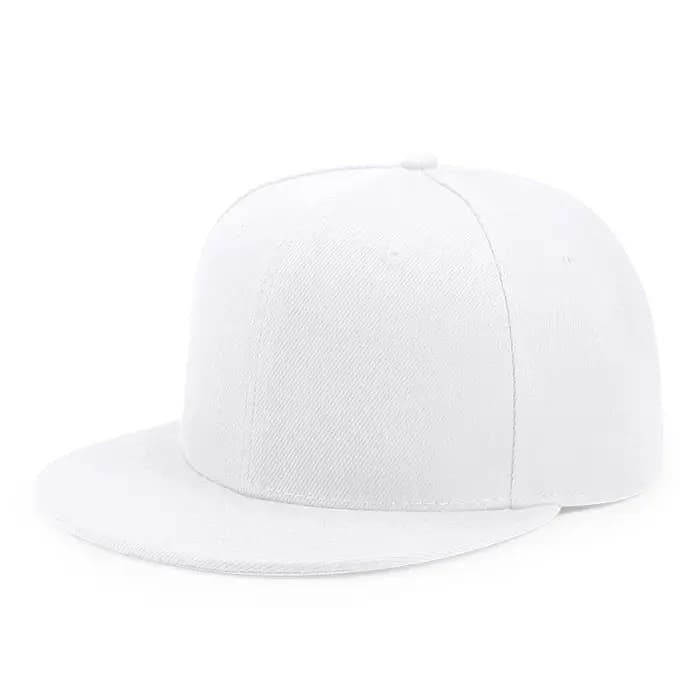 Casquette de Baseball à dos fermé pour adulte, pour petite tête, dame, homme, blanc, hip hop, chapea