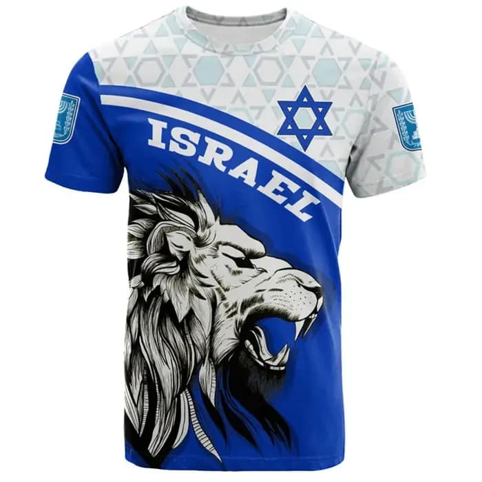 T-shirt imprimé en 3D pour hommes