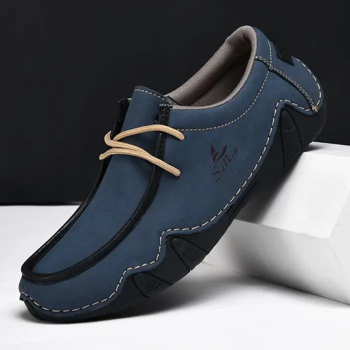 Nouvelle mode baskets femmes à la main en cuir décontracté