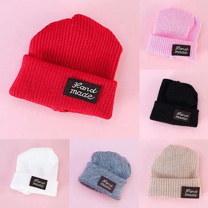 Bonnet de patin en laine tricotée à la mode