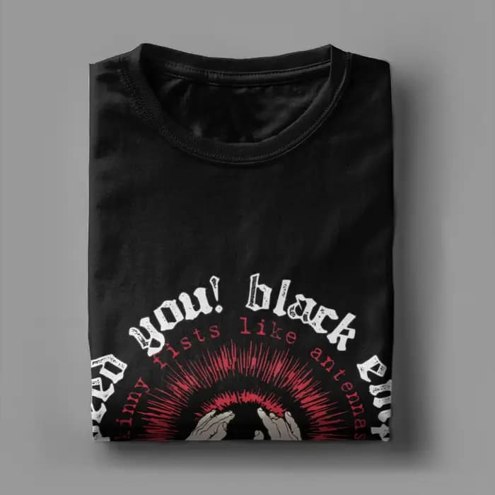Hipster Godspeed You Black Emperor Band T-Shirt pour hommes col rond 100% coton