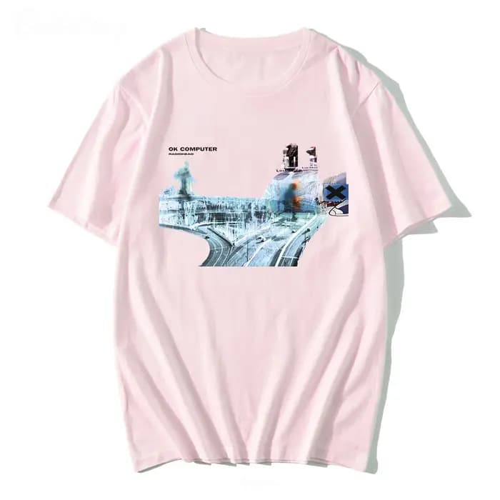 Radiohead-T-shirt Hip Hop pour hommes et femmes