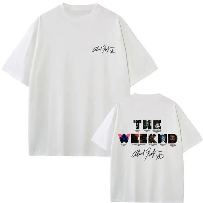 T-shirt graphique surdimensionné en coton rétro pour homme et femme