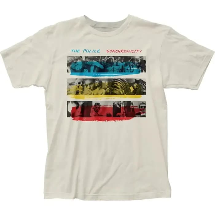 T-shirt pour hommes The Police Synchrocity
