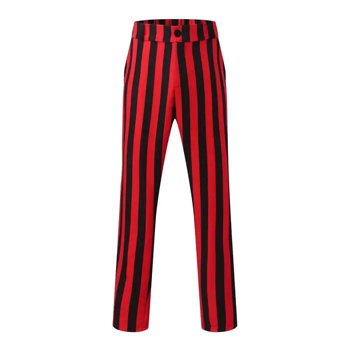 Pantalons pour hommes mode été automne rayé grande taille rafraîchissant pantalon décontracté haute rue Harajuku