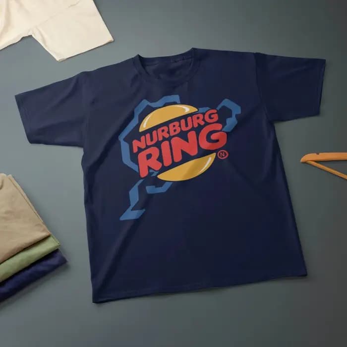 T-Shirt Nurburgring Burger pour motards