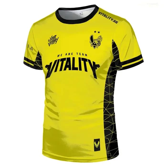 T-shirt de champion de la Major de CS2 Team Vitality pour hommes et femmes