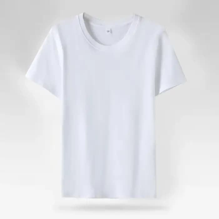 Solide femmes à manches courtes t-shirt coton col rond ample noir blanc basique mince hauts mode Har