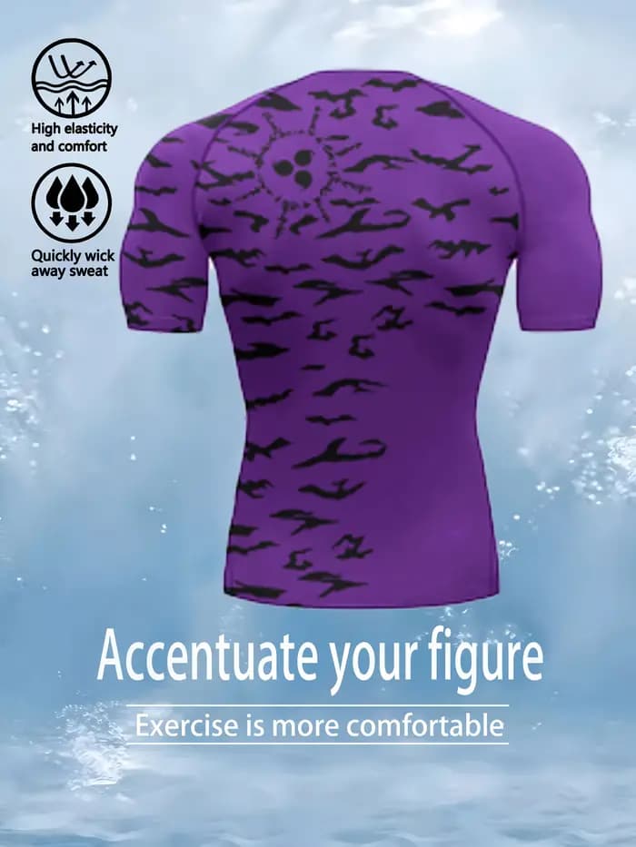T-shirt imprimé en 3D camouflage pour hommes