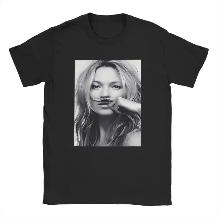 T-shirt décontracté d'été Kate Moss nouveauté T-Shirts coton t-shirt pour hommes Y2K classique pas c
