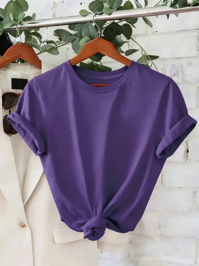 T-shirt décontracté pour femme