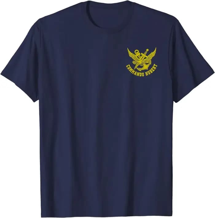Naviennes françaises Forces spéciales Commando Hubert T-shirt à manches courtes décontracté coton col rond hommes chemise