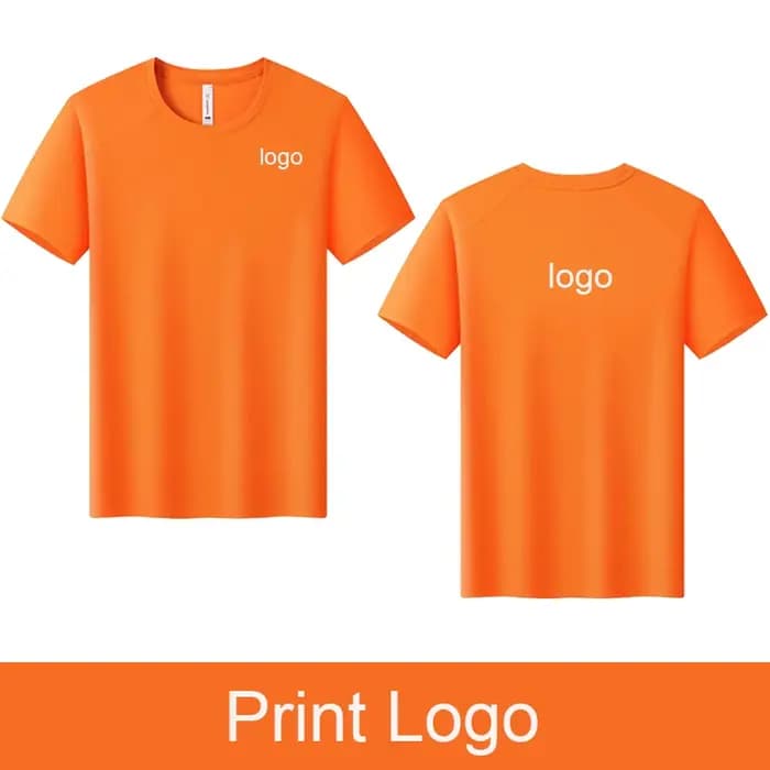 T-shirt à manches raglan avec logo imprimé personnalisé