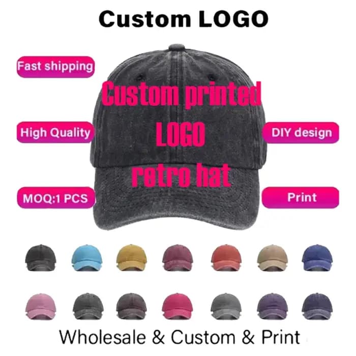 Casquette de baseball personnalisée