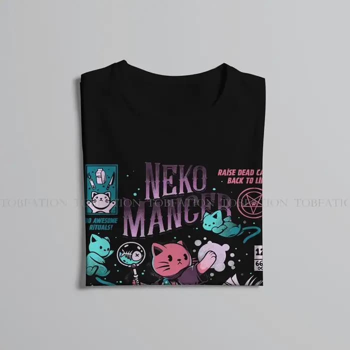 T-shirt à col rond As Hell Nekomancer pour adolescent