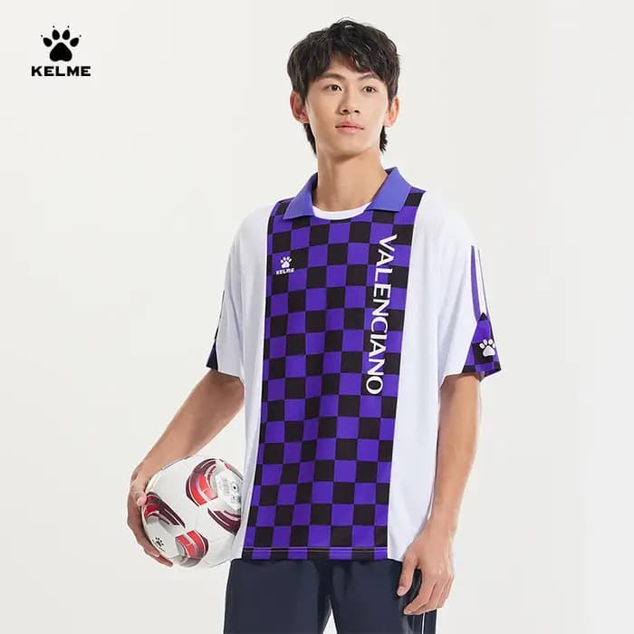 KELcloser-T-Shirt de Football Rétro Tendance pour Homme
