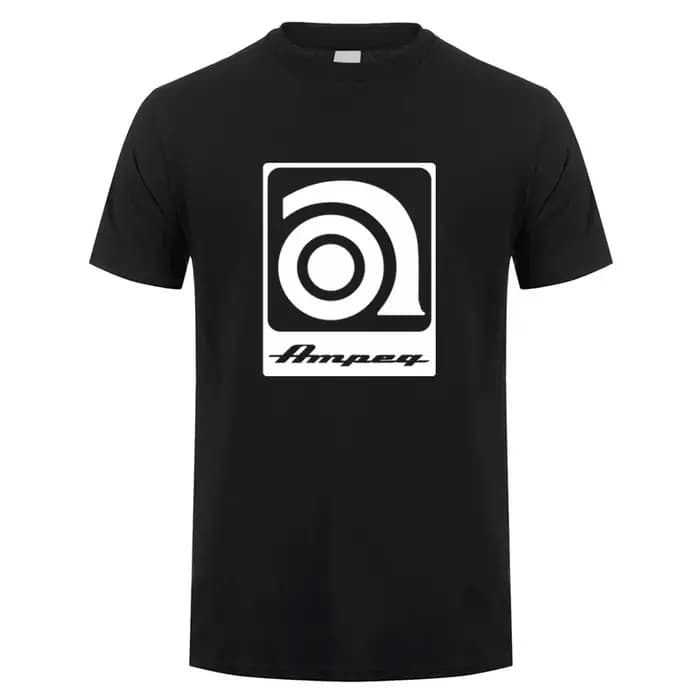 Ampeg musique Logo t-shirt hommes coton été à manches courtes drôle hauts