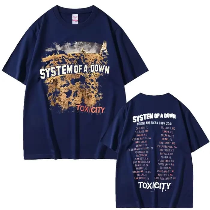T-shirt Punk Rock pour hommes et femmes