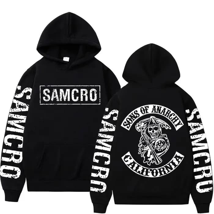TV Play Sons of Anarchy sweat à capuche imprimé hommes femmes vêtements gothique Vintage sweats