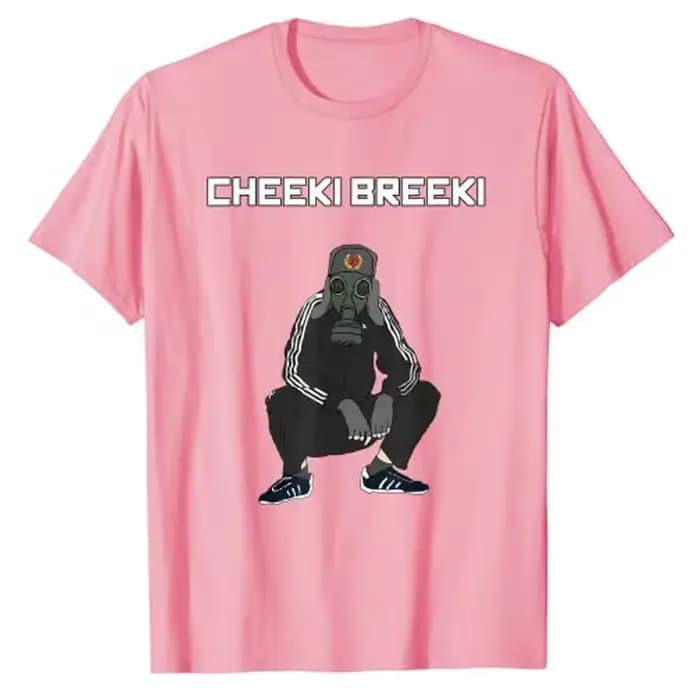 Cheeki Breeki-Gopnik Style Slav drôle Gamer Stalker T-Shirt Humor