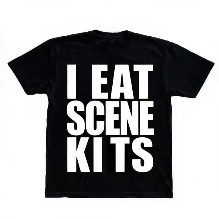 T-shirt col rond été ample coton