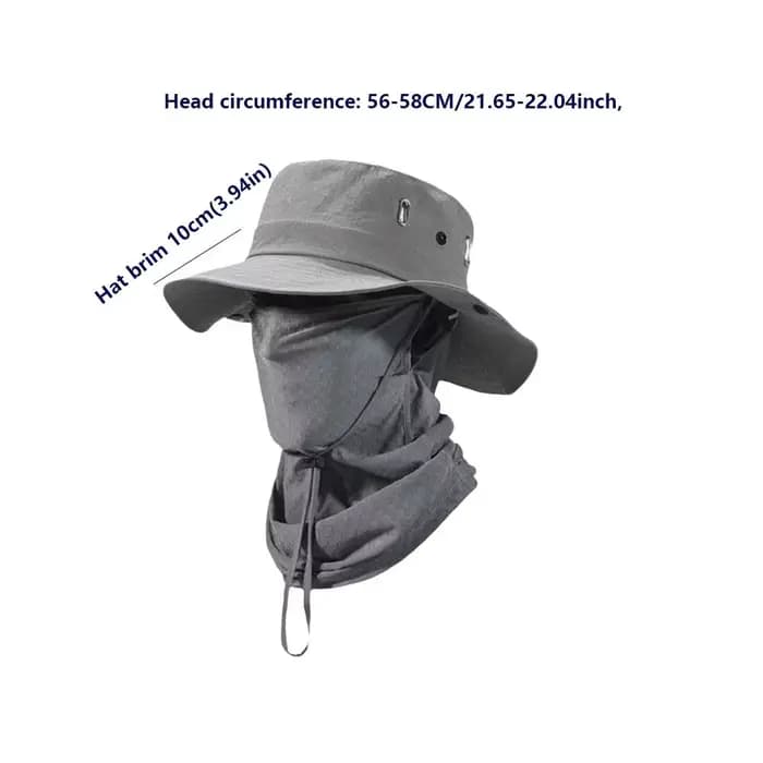 Casquette de protection solaire à séchage rapide pour hommes