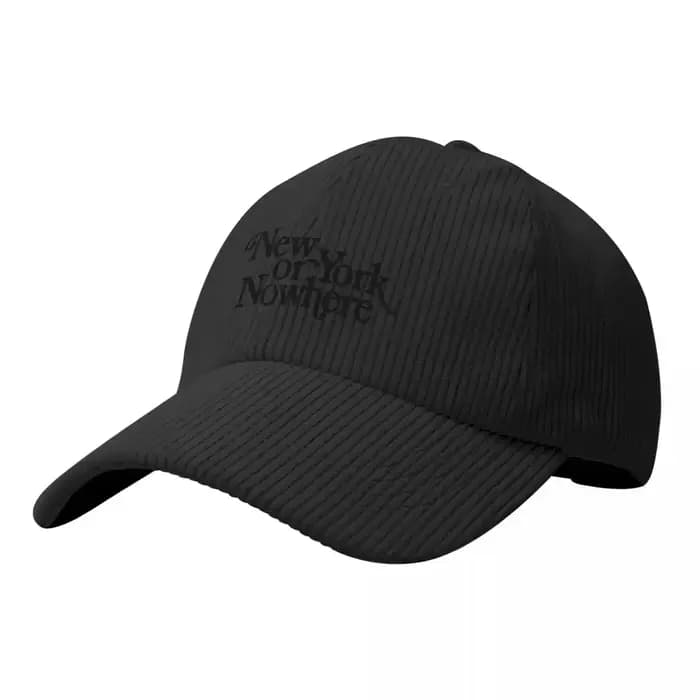 Casquette de Baseball en Velours Côtelé pour Homme et Femme