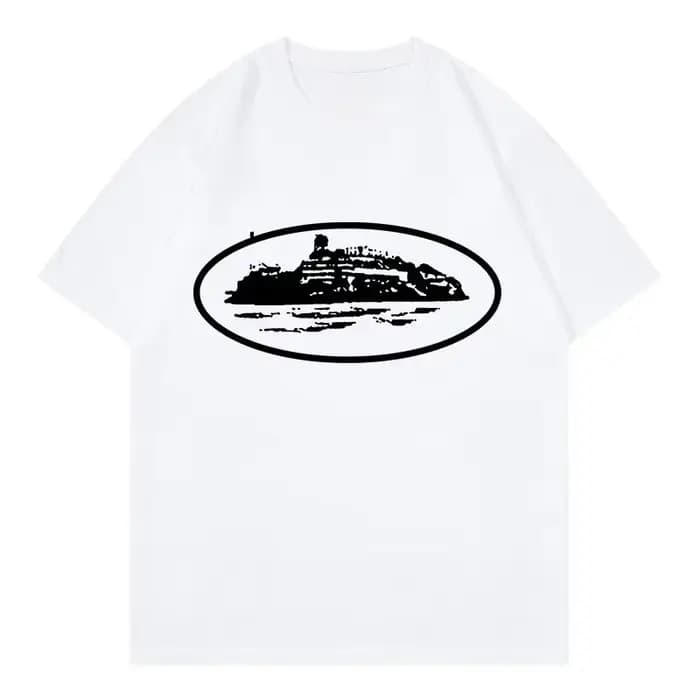 T-shirt classique avec logo de marque Island