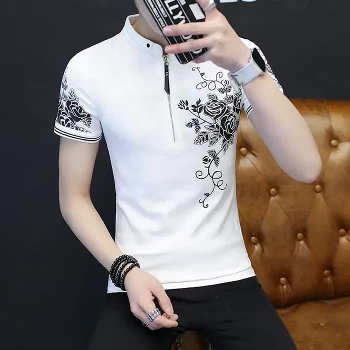 Hommes Polo hommes chemise à manches courtes Polo imprimé Polo nouveaux vêtements été Streetwear décontracté mode hommes hauts