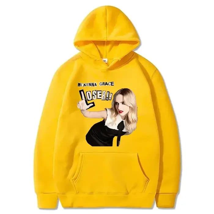 Mckcannelle Grace LOSER!!! Sweat à capuche à manches longues pour hommes et femmes