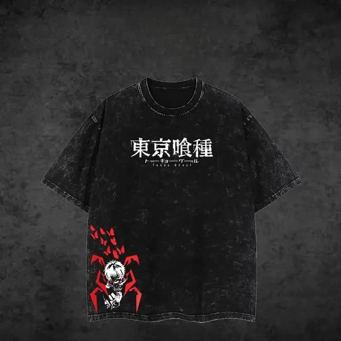 T-shirt imprimé Kaneki Ken