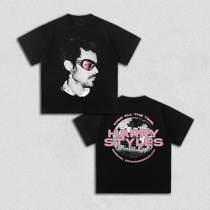 T-shirt en coton pour hommes et femmes, Merch du Tour Together de Harry Styles 2026, T-shirt Y2k, Ca