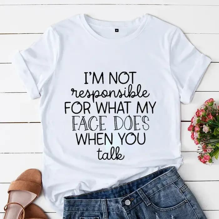 T-shirt graphique esthétique pour femme