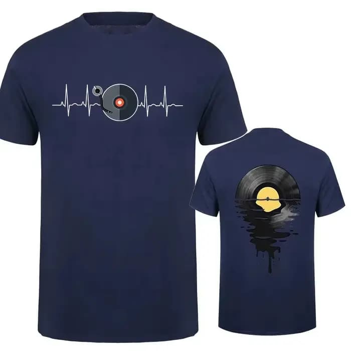 Amoureux de la musique t-shirts pour hommes femmes DJ