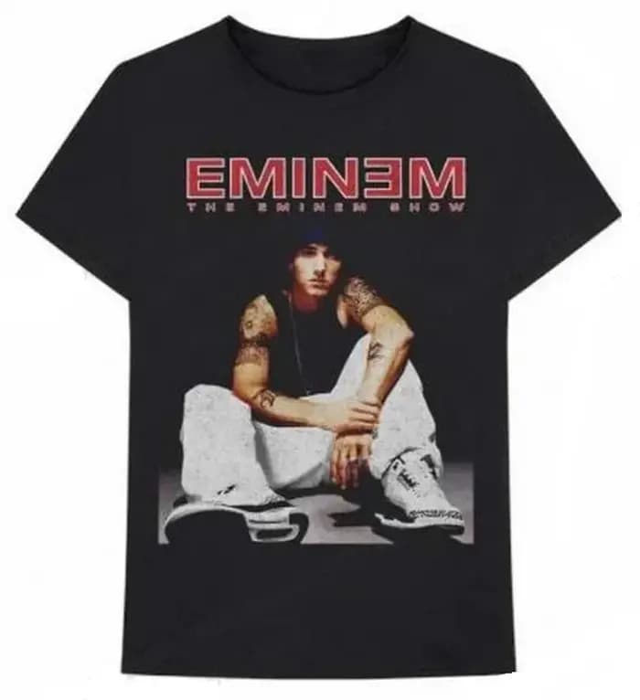 Célèbre rappeur Eminem t-shirt hommes mode T-shirts TKids Hip Hop hauts