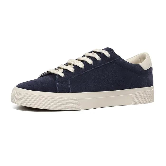 Chaussures décontractées en daim pour hommes, baskets à lacets, antidérapantes, pour la marche, Teni