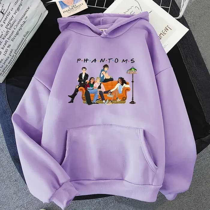 Sweats à capuche graphiques de dessin animé pour femmes