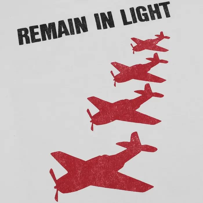 T-Shirt Talking Heads Remain In Light 80S Rock Band Music Reto