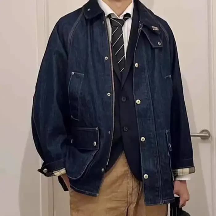 Veste en jean Collaboration, unisexe