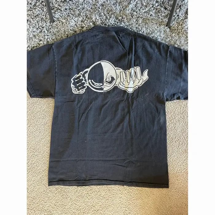 Souls Camiseta Punk Rock Des Années 90 T À Manches Courtes En Coton Imprimé Vintage Américain