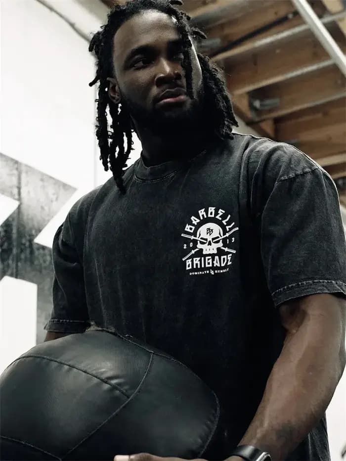 T-Shirt Décontracté à Manches Courtes pour Homme
