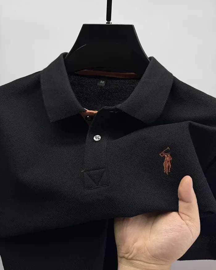 Marque haut de gamme 100% coton manches courtes polo shirt hommes été mode Designer nouveau poney broderie Casual t