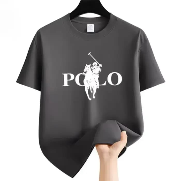 T-shirt respirant à col rond et manches amples pour homme