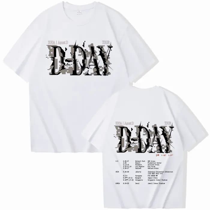 T-shirt Suga Agust D Tour