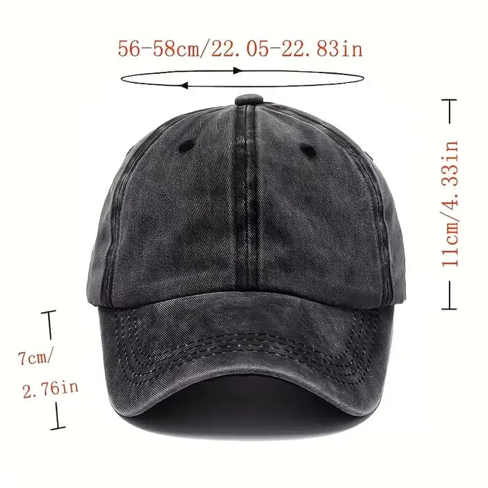 Casquette snapback vintage pour homme