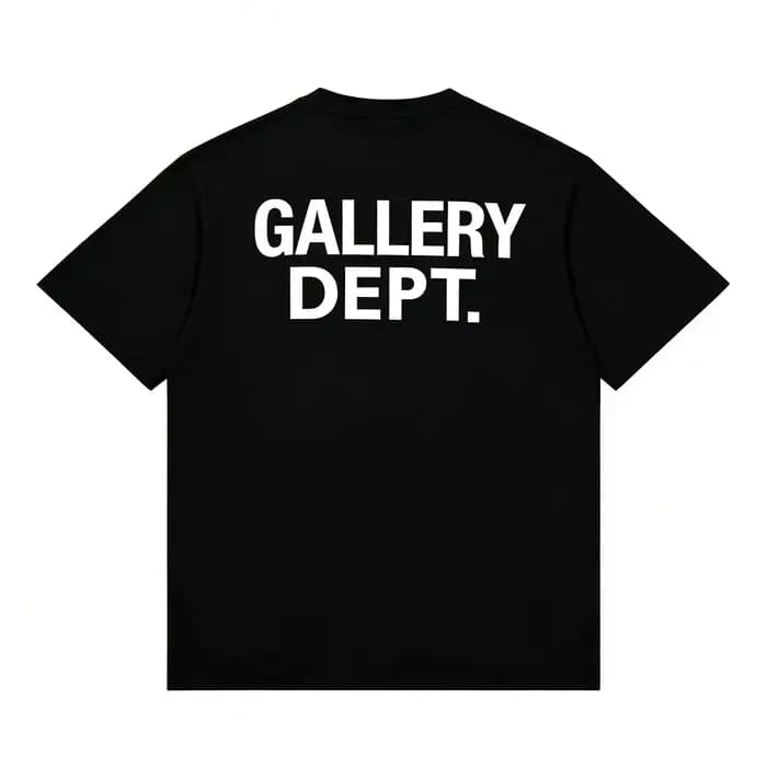 Gallery Dept. T-shirt à manches courtes en pur coton imprimé lettres
